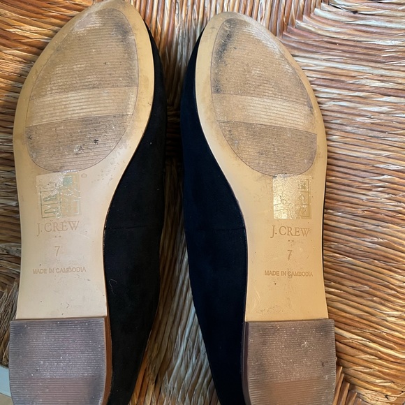 J Crew Bow Loafers in Black - Picture 5 of 6